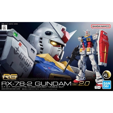 (RG) Gundam Model Kit - RX-78-2 Gundam Ver.2.0 1/144