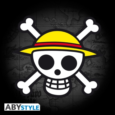 ONE PIECE - Tshirt "Skull with map"