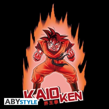DRAGON BALL - "DBZ/ Kaio Ken" men's t-shirt MC black 