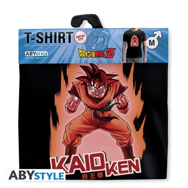 DRAGON BALL - "DBZ/ Kaio Ken" men's t-shirt MC black 