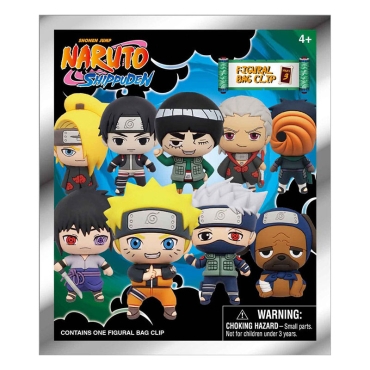 Naruto Shippuden 3D PVC Bag Clips Series 3 
