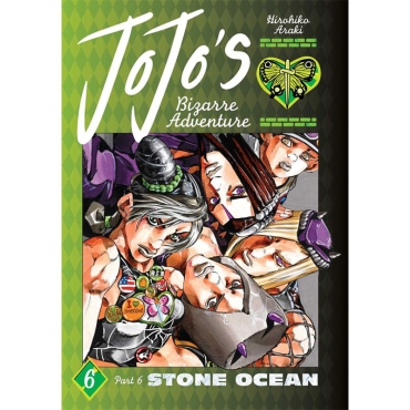 Manga: JoJo`s Bizarre Adventure Part 6-Stone Ocean, Vol. 6