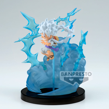 One Piece WCF Monkey.D.Luffy Gear 5 Statue 6cm