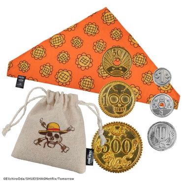 One Piece Bandana & Berry Coins Set Nami