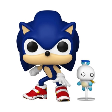 Sonic The Hedgehog POP & Buddy! Vinyl Figure Sonic w/ Chao 9 cm  #1036