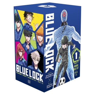 Manga: Blue Lock Season 1 Part 1 Manga Box Set