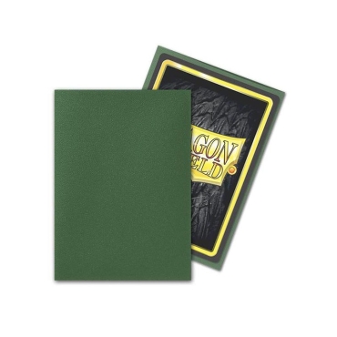 Dragon Shield Japanese size Matte Sleeves - Forest Green (60 Sleeves)