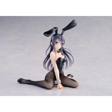 Rascal Does Not Dream of a Sister PVC Princess AMP Statue - Mai Sakurajima Bunny Ver. 15 cm