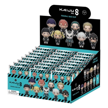 Kaiju No. 8 Charm 3D PVC Bag Clips Series 1