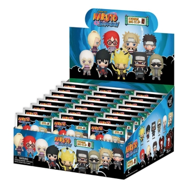 Naruto Shippuden 3D PVC Bag Clips Series 4