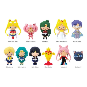 Sailor Moon 3D PVC Bag Clips Series 4