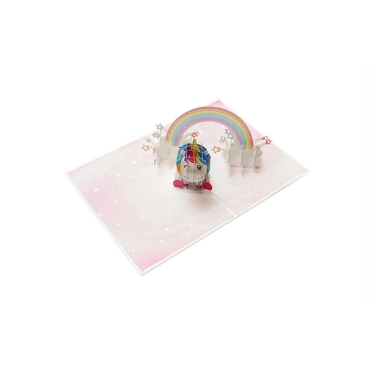 Kiriori POP 3D Greeting Card - Unicorn