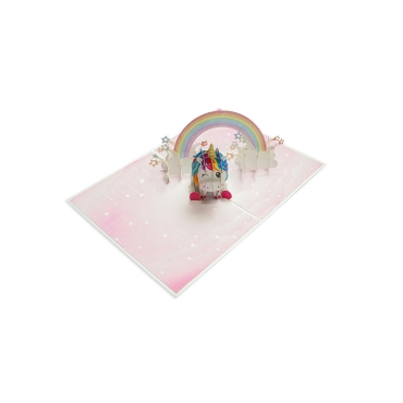 Kiriori POP 3D Greeting Card - Unicorn