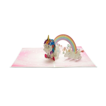 Kiriori POP 3D Greeting Card - Unicorn
