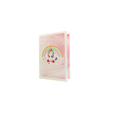 Kiriori POP 3D Greeting Card - Unicorn