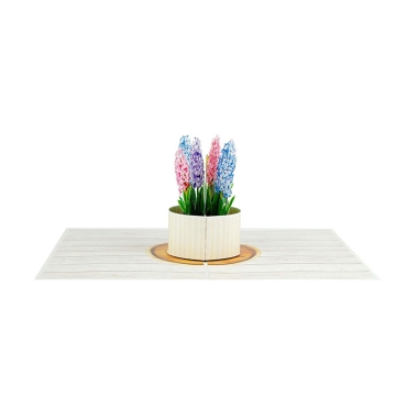 Kiriori POP 3D Greeting Card - Hyacinth