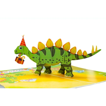 Kiriori POP 3D Greeting Card - Dinosaur