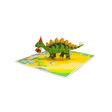 Kiriori POP 3D Greeting Card - Dinosaur
