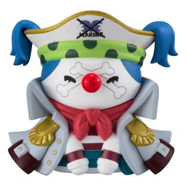 One Piece Mega Cat Project Trading Figure NyanPieceNyan! Luffy & Paramount War of Marineford Ver. 3 cm