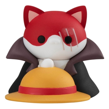 One Piece Mega Cat Project Trading Figure NyanPieceNyan! Luffy & Paramount War of Marineford Ver. 3 cm