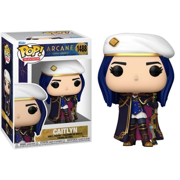 Arcane League of Legends POP! Animation Vinyl Figure Caitlyn #1488 9 cm