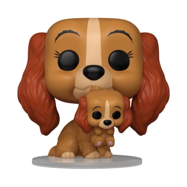 Lady and the Tramp POP! Disney Vinyl Figure Lady w/puppy 9 cm #1553