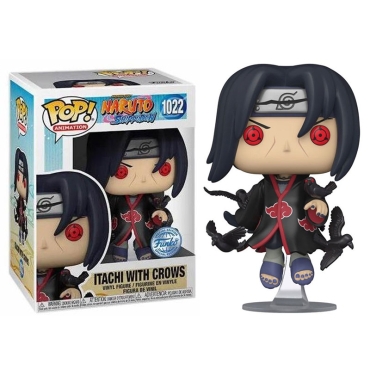 Naruto Pop! Animation Vinyl Figure Uchiha Itachi w/Crows #1022