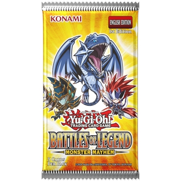 PRE-ORDER: Yu-Gi-Oh! TCG Battle of Legend: Monster Mayhem  - Booster Display (24 Packs)