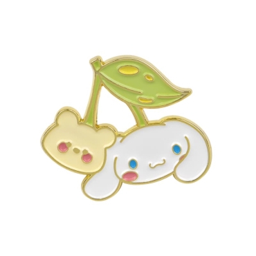 Cherry Sanrio Pin Badge - Cinnamoroll