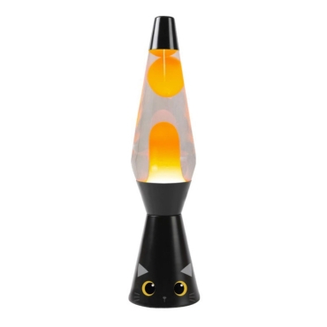 iTotal Lava Lamp - Black Cat