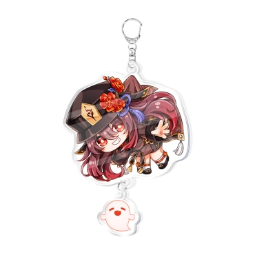 Genshin Impact Acrylic Keychain - Hu Tao