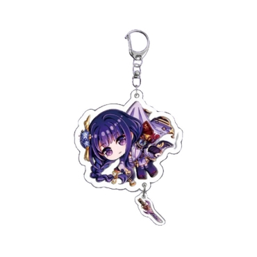 Genshin Impact Acrylic Keychain - Raiden Shogun
