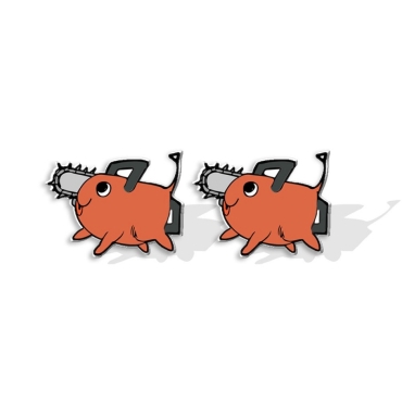 Chainsaw Man Earrings - Pochita