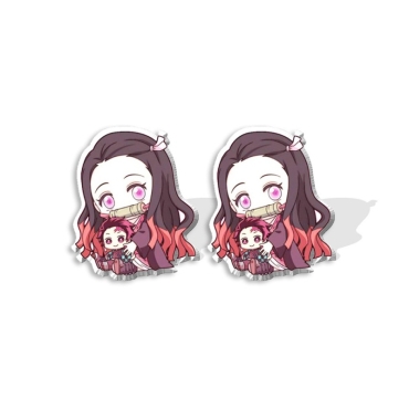 Demon Slayer: Kimetsu No Yaiba Earrings - Nezuko Kamado