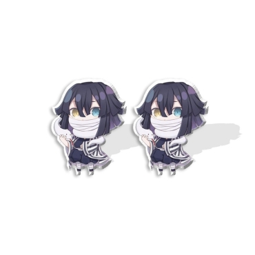 Demon Slayer: Kimetsu No Yaiba Earrings - Obanai Iguro