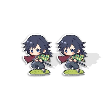 Demon Slayer: Kimetsu No Yaiba Earrings - Giyu Tomioka
