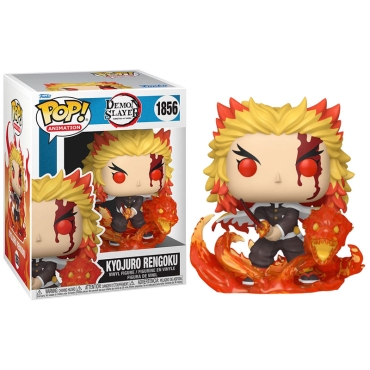 Demon Slayer: Kimetsu no Yaiba POP! Animation Vinyl Figure Kyojuro Rengoku 9th form Exclusive 9 cm #1856