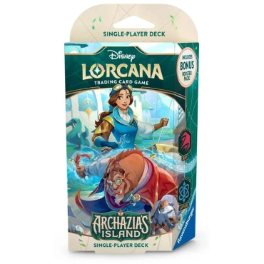Disney Lorcana TCG Archazias Island Starter Deck - Belle & Beast (Ruby/Sapphire)