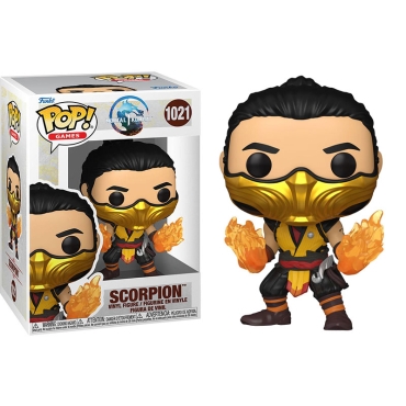 Mortal Kombat POP! Games Vinyl Figure Scorpion 9 cm #1021