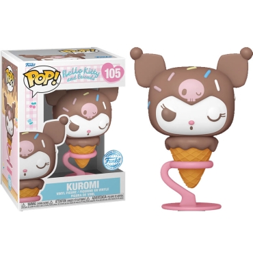  Sanrio: Hello Kitty and Friends​ POP! Vinyl Figure Kuromi Ice Cream Cone (Special Edition) #105