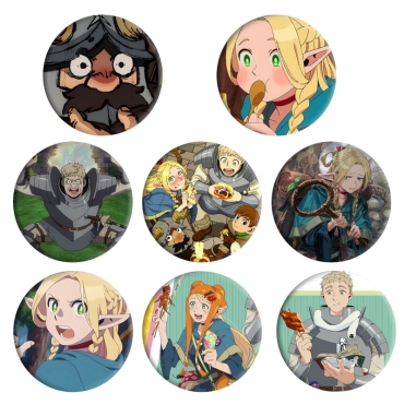 Delicious in Dungeon Badge - Varieties