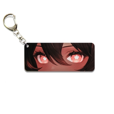 Genshin Impact Acrylic Keychain Shining Eyes - Hu Tao