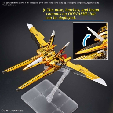 (RG) Gundam Model Kit - Akatsuki Gundam (Oowashi Pack) 1/144
