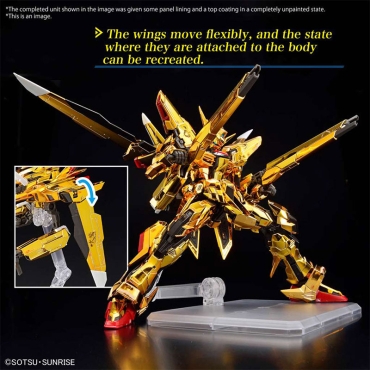 (RG) Gundam Model Kit - Akatsuki Gundam (Oowashi Pack) 1/144
