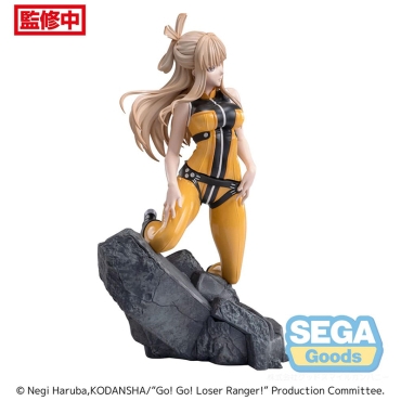 Profil lateral Yumeko Suzukiri – figurină PVC Go Go Loser Ranger