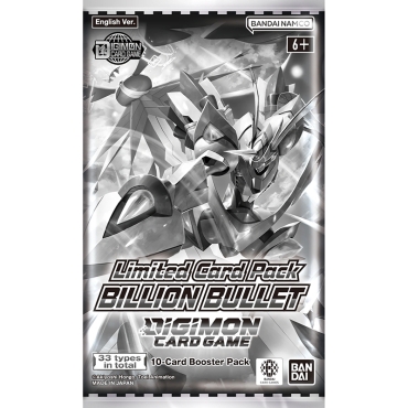 PRE-ORDER: Digimon Card Game - Limited Card Pack Billion Bullet LM-06 - pack