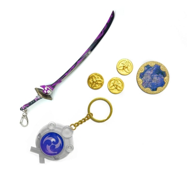Accesorii bonus inspirate de Raiden incluse în set
