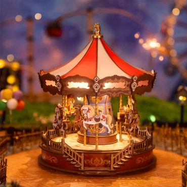 Robotime DIY Model Kit - Classic Carousel