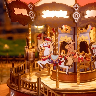 Robotime DIY Model Kit - Classic Carousel