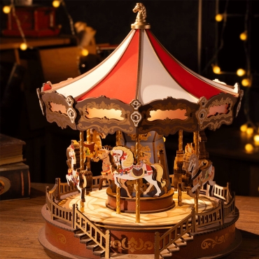 Robotime DIY Model Kit - Classic Carousel